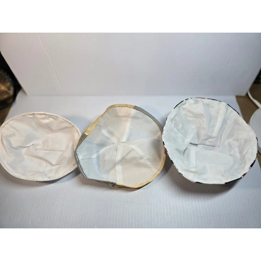 KIPPA/ YAMAKA Set of 3, Jewish tradition, different sizes,hand‎ made,  religious
